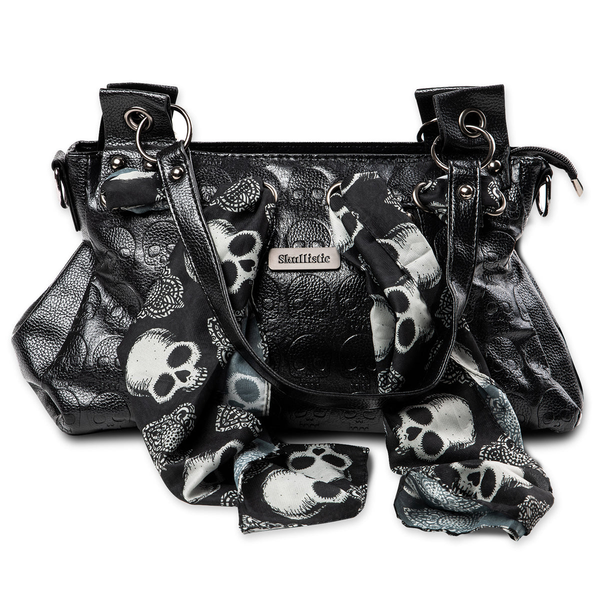 Buy Gothic Fabric Messenger Bag Skull Shoulder Bag Skeleton Online in India  