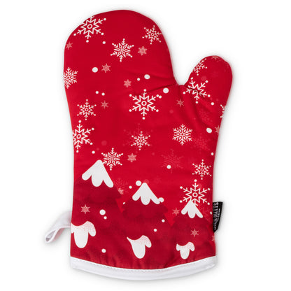 Oh Deer It's Christmas Oven Mitts And Potholder Set