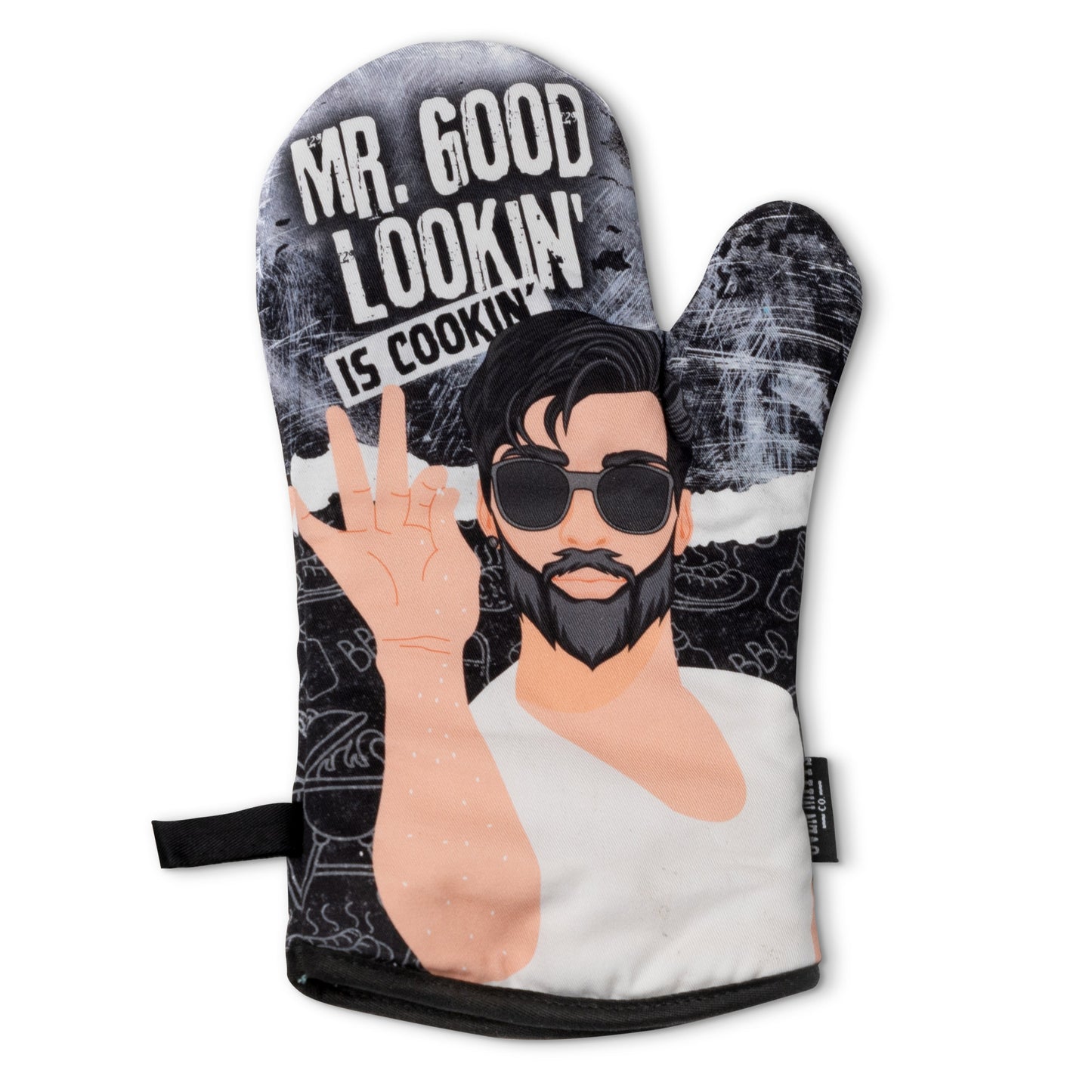 Mr. Good Lookin' Is Cookin' Oven Mitts And Potholder Set