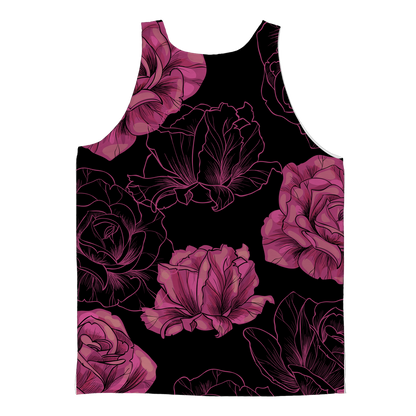 Rose Skull Sublimated Tank Top