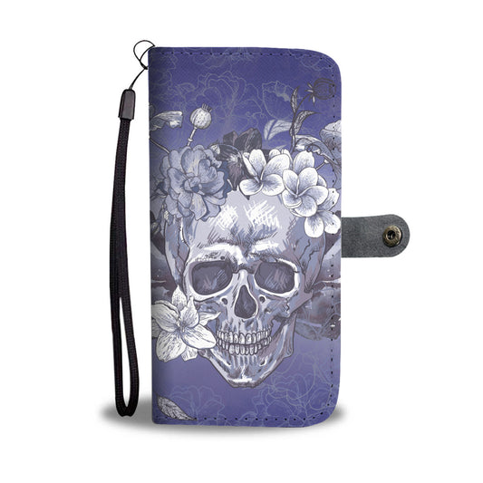 Purple Dream Skull Phone Case