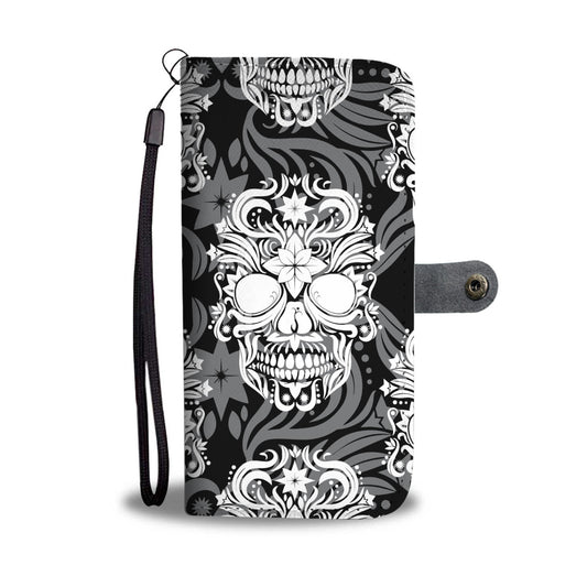 Skullistic Enigma Skull Wallet Phone Case