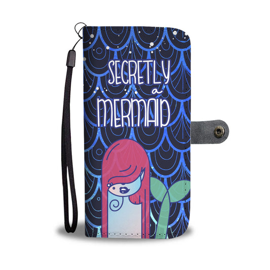 Look Mermaid Secretly Being A Mermaid Magic Blue Phone Cover